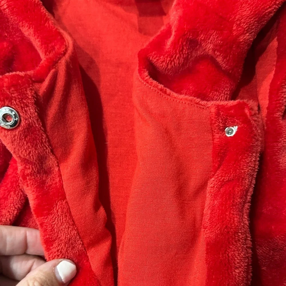 Tommy Hilfiger Red girls Vest size 6